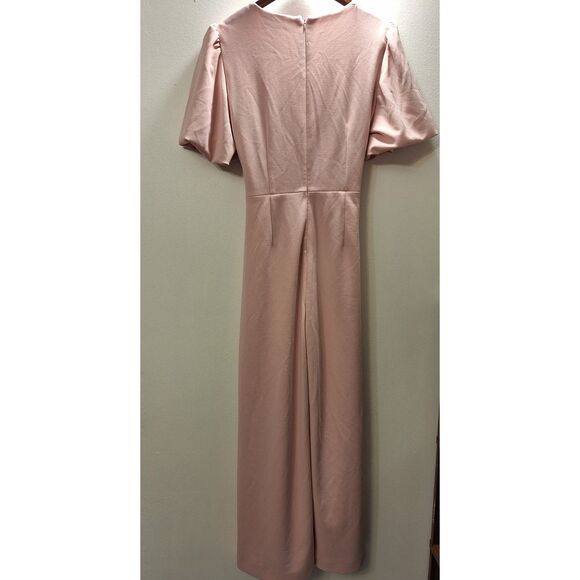 PRESTON & YORK Petal Pink Kayla Wide Leg Jumpsuit Women Size 10 Wedding Career - Picture 2 of 8